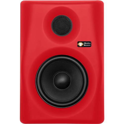 Monkey Banana Gibbon 5 enceinte de monitoring active (rouge, la pièce)