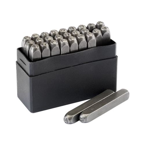 Jeu de lettres à frapper DRAPER 4,5mm