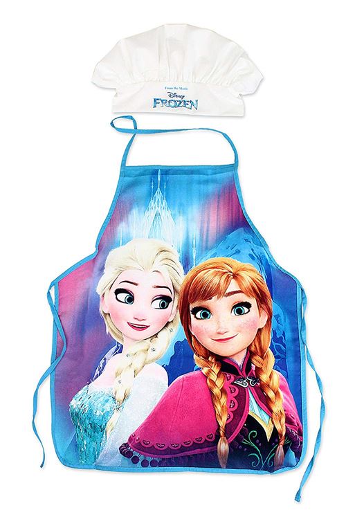 Reine des neiges Set Tablier de Cuisine + Toque Cuisinier - Frozen