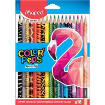 MAPED POCH 18 CRAY COUL COLORPEPS