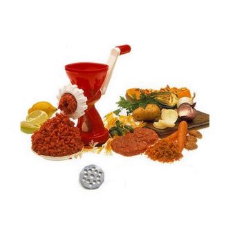 HACHOIR A VIANDE 2 LAMES DE DECOUPE 4 DISQUES CUISINE
