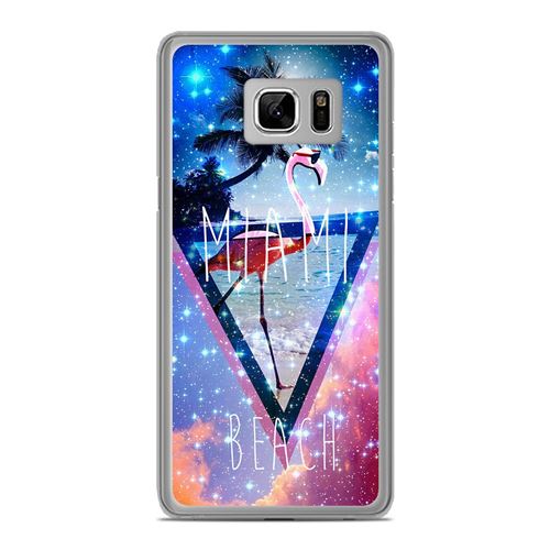 Coque en silicone Samsung Galaxy Note 6 - Miami beach