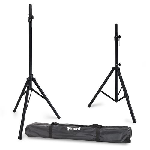Pack de 2 supports d'enceinte tr&eacute;pied avec sac de transport - ST-PACK