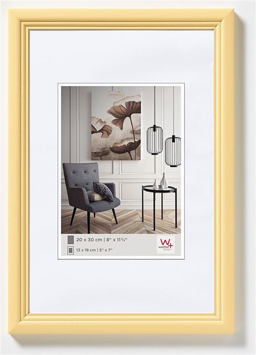 Walther Design HY318H Living Cadre en bois, nature, 13 x 18 cm
