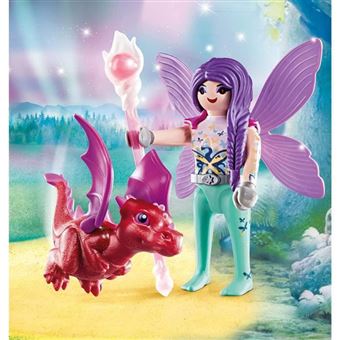 Playmobil Le palais de princesses 70299 Fée avec bébé dragon