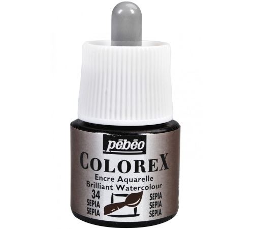 Pébéo peinture 1 flacon de 45 ml sépia…