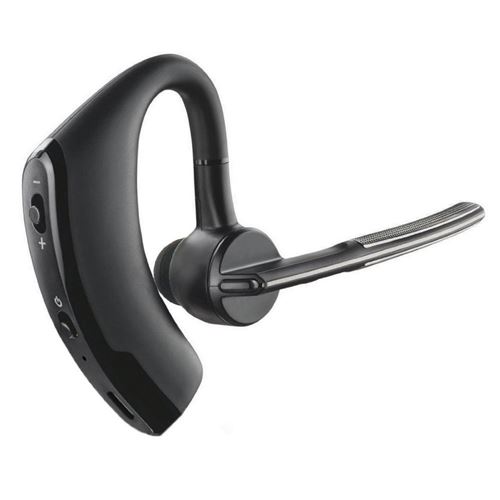 Oreillette Bluetooth pour SAMSUNG Galaxy S6 Edge + Smartphone Intra-auriculaire Sans Fil Son Main Libre Universel Business (NOIR