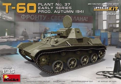Unbekannt 'Mini Art 35224&nbsp;mod&egrave;le Kit T 60early Series Interior