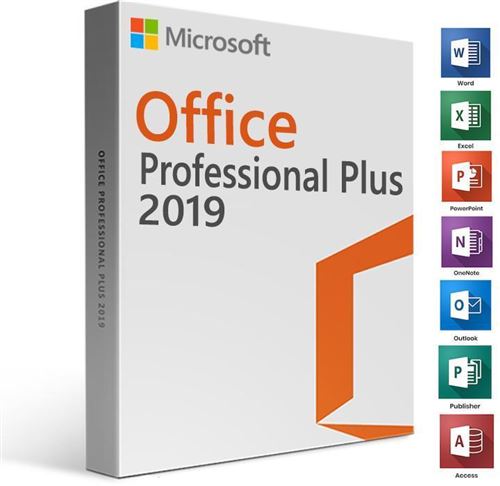 Microsoft office pro plus 2019 - lié à votre compte Microsoft - Logiciel à télécharger