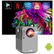 Vidéoprojecteur Portable WIFI Bluetooth Android TV9.0 Mini Projecteur Intelligent 720P - Artlii Play