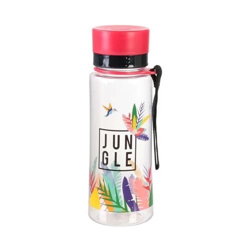 Pick & Drink - Bouteille de transport en plastique Exotique 55 cl Rouge