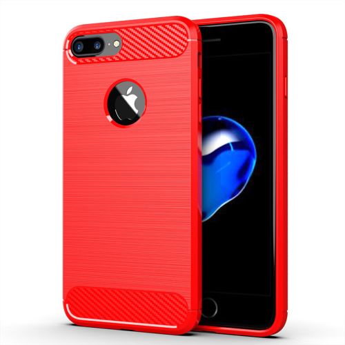 Etui Coque de protection durable souple pour Apple iPhone 7 Plus - Rouge