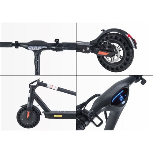 Trottinette électrique Urbanglide Ride 85XL Noir et Gris