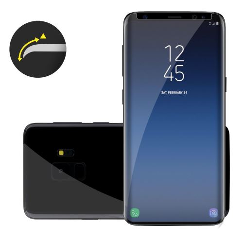 CABLING® Verre Trempé Galaxy S9, Couverture Complète (Courbes 3D) Protecteur D'écran pour Samsung Galaxy S9 Transparent