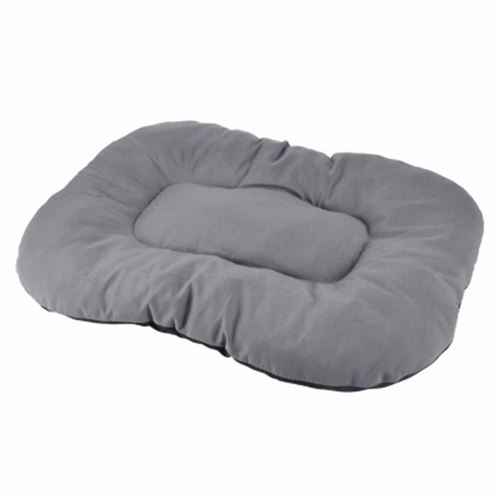 Paris Prix - Coussin Pour Chien & Chat polycoton 107cm Gris