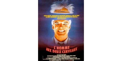L'Homme Aux Deux Cerveaux - AFFICHE CINEMA ORIGINALE