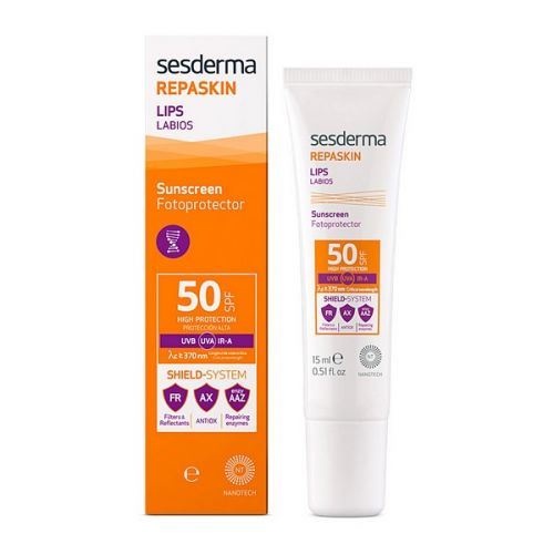 Baume à lèvres Repaskin Sesderma Spf 50 (15 ml)