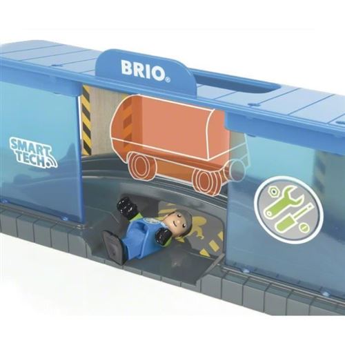 Locomotive à Enregistreur vocal Smart Tech Sound - BRIO - Circuit de train en bois - Mixte - Dès 3 ans