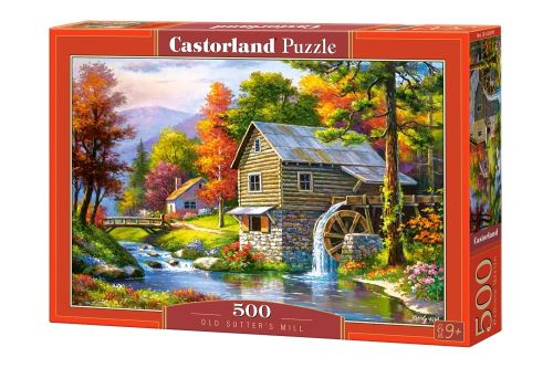 Castorland moulin 500 pièces de puzzle Vieux Sutter