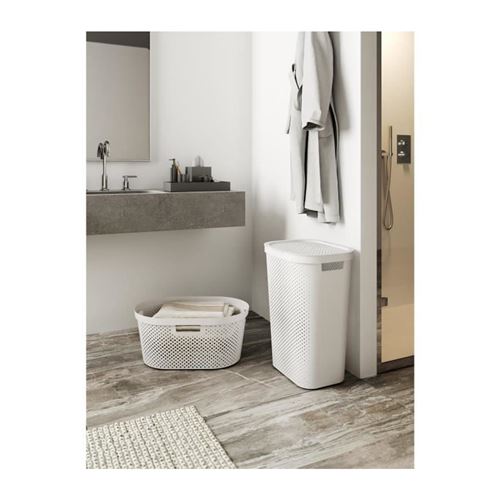 Curver Ensemble de paniers à linge 2 pcs Infinity 40L+60L Blanc