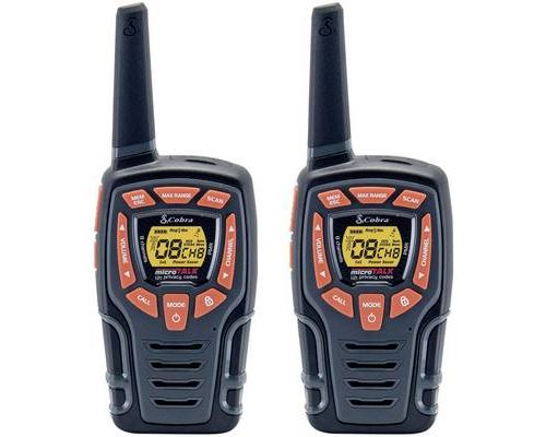 Talkie-walkie Cobra PMR AM 845 10 KM Noir