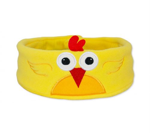 Snuggly Rascals bandeau d'écouteurs 14 x 4,5 cm molleton jaune