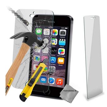 Film de protection vitre verre trempe transparent pour Apple iPhone 5C - htdmobiles - 1