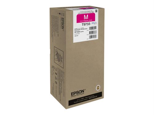 Epson T9733 - taille XL - magenta - originale - cartouche d'encre