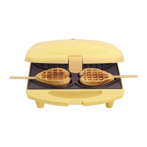 Bestron Gaufrier en forme de c&oelig;ur Vanille 780 W DSW271