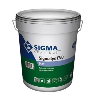 6 74 Sur Sigmalys Evol Mat Blanc 3l Peinture Acrylique Garnissante Mate Sigma Peintures Teintures Et Solvants Achat Prix Fnac