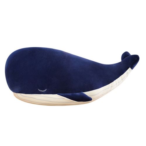 Baleine Poupée oreiller en peluche souple oreiller Cartoon Doll Blue Whale Peluche_kosenewe65