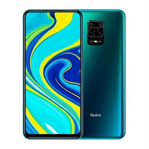 Xiaomi Redmi Note 9S - 4G smartphone - double SIM - RAM 6 Go / Mémoire interne 128 Go - microSD slot - 6.67" - 2400 x 1080 pixels - 4x caméras arrière 48 MP, 8 MP, 5 MP, 2 MP - front camera 16 MP - bleu aurore