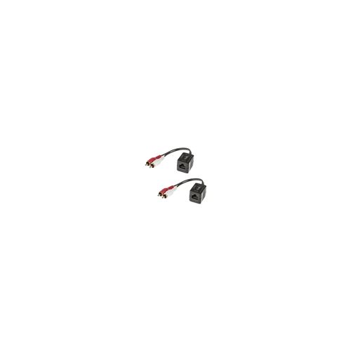 LINDY Stereo Audio Extender Cat.5/6 (Transmitter and Receiver units) - audio uitbreider