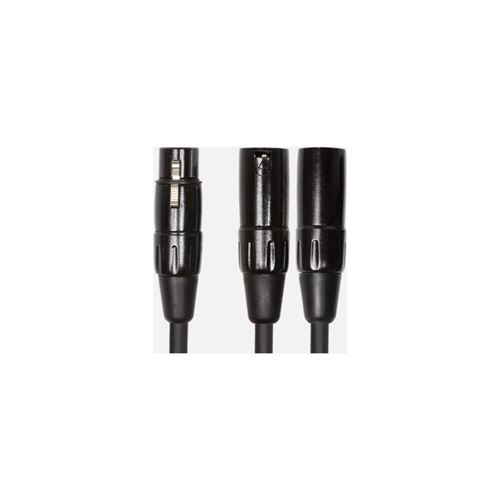 Roland Noir Câble Audio En Y Xlr - 15 Cm - Image 3