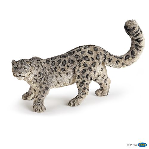 Papo Multicolore Figurine Léopard Des Neiges
