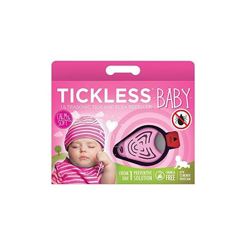 Tickless, repousse tique Bébé rose