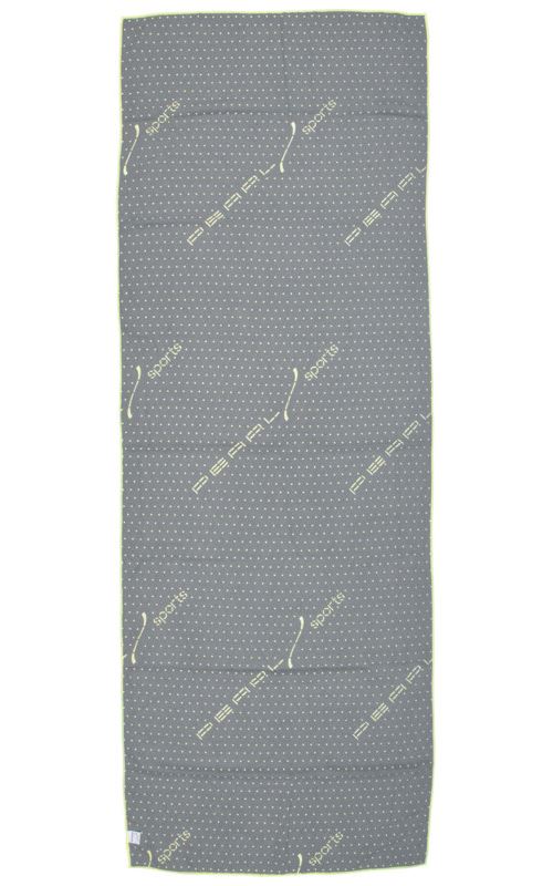 Serviette yoga en microfibres antidérapante - Gris