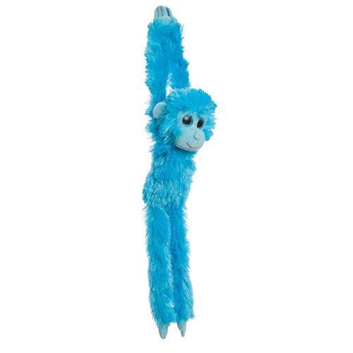 Peluche singe bleu