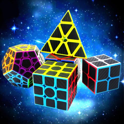 Coolzon Speed Cube Set de Pyraminx + Megaminx + 2x2 + 3x3 + 4x4 Magic Coolzon Speed Cube Set de Pyraminx + Megaminx + 2x2 + 3x3 + 4x4 Magic