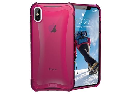 UAG Plyo Series - Achterzijde behuizing voor mobiele telefoon - composiet - roze - voor Apple iPhone XS Max