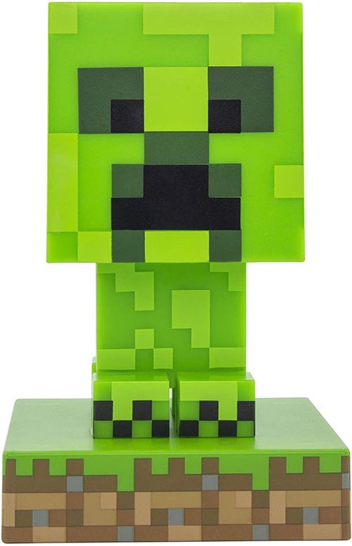 Paladone Minecraft Lampe Icon Creeper - Sous Licence Officielle - Fonctionne Avec Piles - Image 5