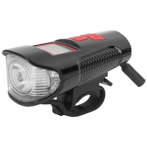Générique 3 En 1 Vtt Phare De Nuit Randonnée À Vélo Lampe Avant + Sonnet + Compteur De Vitesse Usb Rechargeable Imperméable