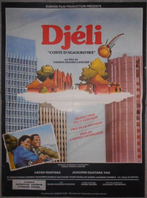 Djéli - conte d'aujourd'hui - 40x60 cm - AFFICHE / POSTER