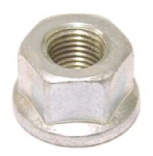TOM écrou d'axe VT/ST 3/8 pouce acier argent chacun
