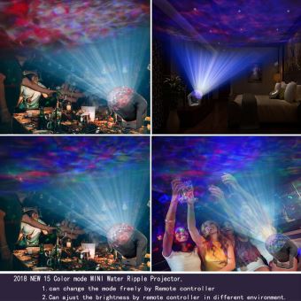 Lumiere DJ Éclairage de discothèque Portable LED Lumière de fête Éclairage  de scène - 7 couleurs RGB pour disco, Noël, mariage, KTV, Eclairage et jeux  de lumière, à la Fnac