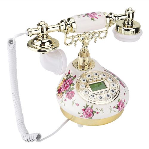 Vintage Téléphonique/Téléphone Rétro Ms-9101 Téléphone Antique Imitation Pour Bureau / Domicile