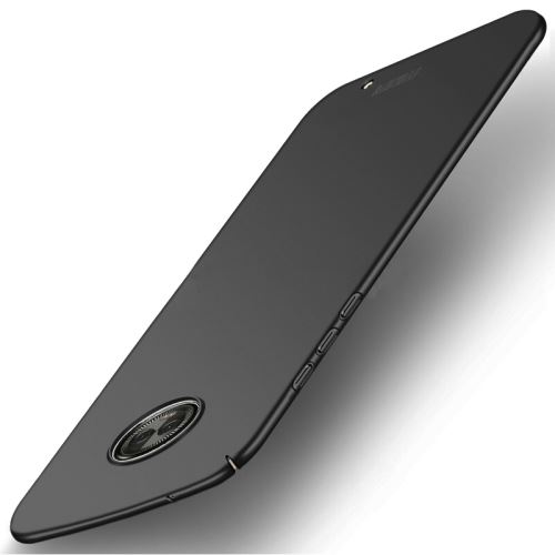 Motorola Moto X4 Coque Protection Plastique Coque Protection Plastique Bouclier Arrière Noir ALS54323