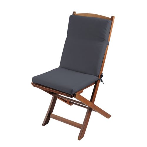 Coussin de fauteuil 40x90 cm Hawai anthracite