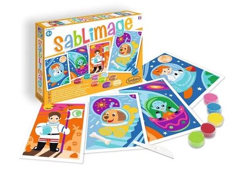 Kit Sablimage - Espace - 4 tableaux