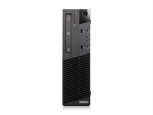 Lenovo ThinkCentre M83 10AJ - Faible encombrement, pro Core i5 4460 / jusqu'à 3.4 GHz - RAM 4 Go - HDD 500 Go - DVD SuperMulti - HD Graphics 4600 - Gi